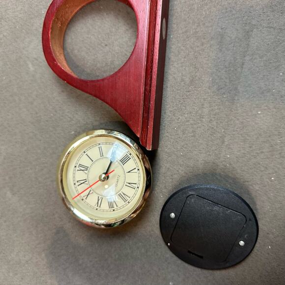 International Silver Co 1995 Vintage Mantel Clock Home Decor Mantle - Picture 8 of 12